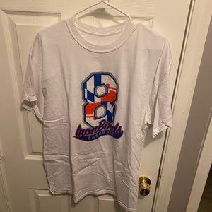 Aberdeen Ironbirds Cal Ripken Jr 8 tribute shirt size XL white Gildan